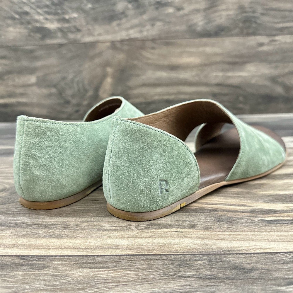 NIB Roan by Bed Stu Irie 9 40 Asymmetrical Open Toe Flat Leather Sandals Osaka - Picture 7 of 13